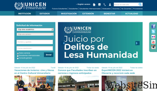 unicen.edu.ar Screenshot