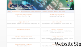 unitjuggler.com Screenshot