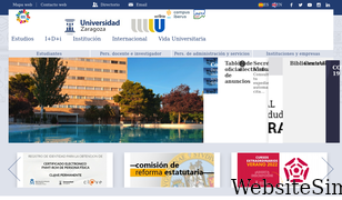unizar.es Screenshot