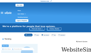 uquiz.com Screenshot