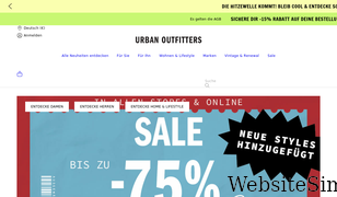 urbanoutfitters.com Screenshot