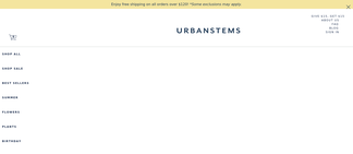 urbanstems.com Screenshot