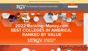 utrgv.edu Screenshot