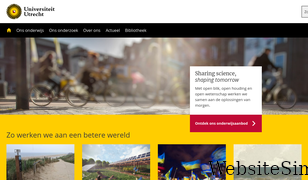 uu.nl Screenshot