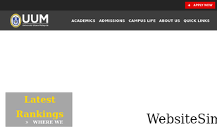 uum.edu.my Screenshot