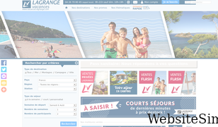 vacances-lagrange.com Screenshot