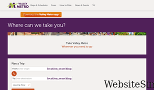 valleymetro.org Screenshot