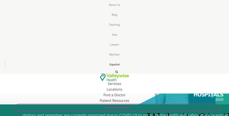 valleywisehealth.org Screenshot
