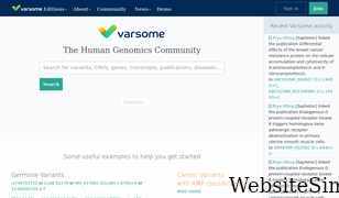 varsome.com Screenshot