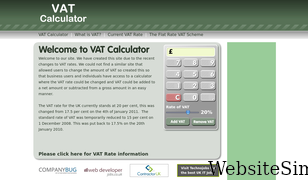 vatcalculator.co.uk Screenshot