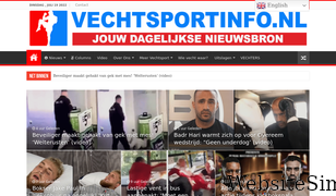 vechtsportinfo.nl Screenshot