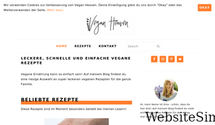 veganheaven.de Screenshot