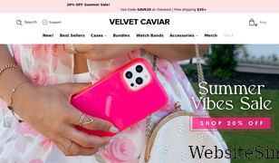 velvetcaviar.com Screenshot