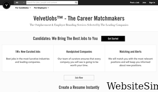 velvetjobs.com Screenshot