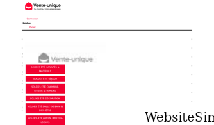 vente-unique.com Screenshot