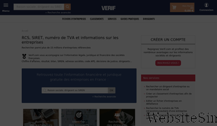verif.com Screenshot