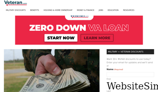 veteran.com Screenshot