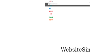 vex.com Screenshot