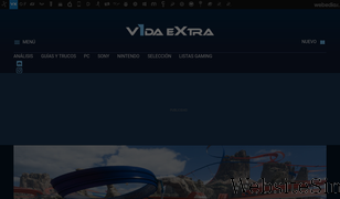 vidaextra.com Screenshot