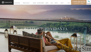 vidanta.com Screenshot