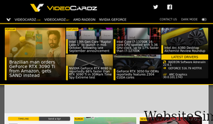 videocardz.com Screenshot