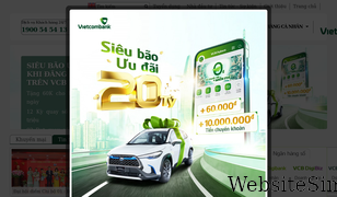 vietcombank.com.vn Screenshot