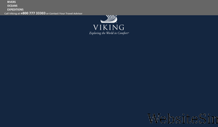 vikingcruises.com Screenshot