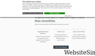 vitamix.com Screenshot