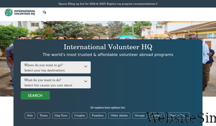 volunteerhq.org Screenshot