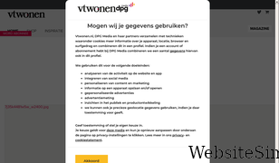 vtwonen.nl Screenshot