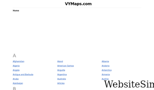 vymaps.com Screenshot