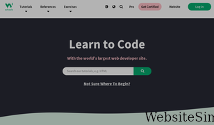 w3schools.com Screenshot