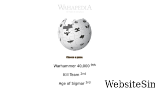 wahapedia.ru Screenshot