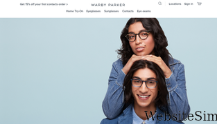 warbyparker.com Screenshot