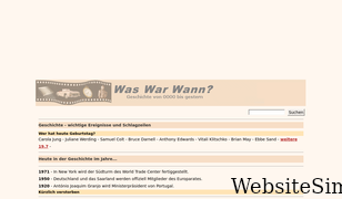 was-war-wann.de Screenshot