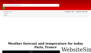 weather-atlas.com Screenshot