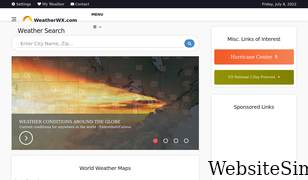 weatherwx.com Screenshot