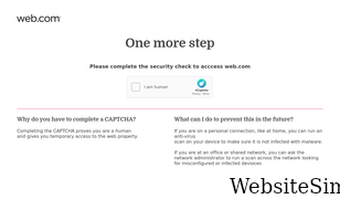 web.com Screenshot