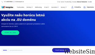 webglobe.sk Screenshot