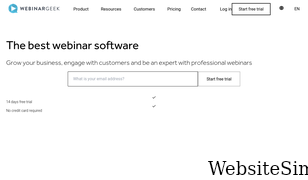webinargeek.com Screenshot