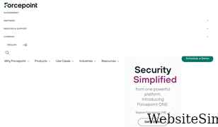 websense.com Screenshot