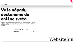 websupport.sk Screenshot