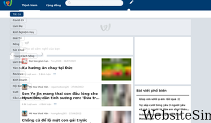 webtretho.com Screenshot