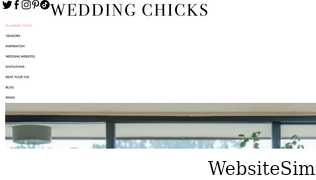 weddingchicks.com Screenshot