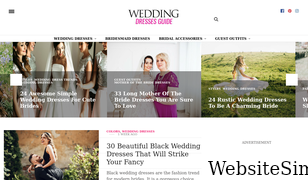 weddingdressesguide.com Screenshot