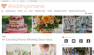 weddingomania.com Screenshot