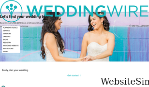 weddingwire.com Screenshot