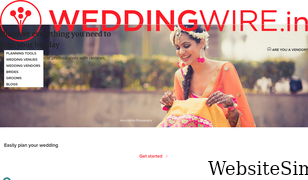 weddingwire.in Screenshot