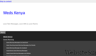 wedskenya.com Screenshot