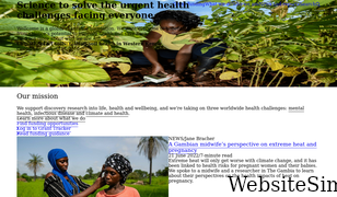 wellcome.org Screenshot